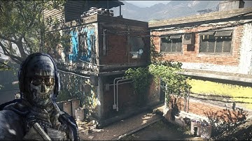 Call of Duty Ghosts - Multiplayer - Favela - Team Deathmatch - As Simon Riley Ghost ft. Snoop Dog