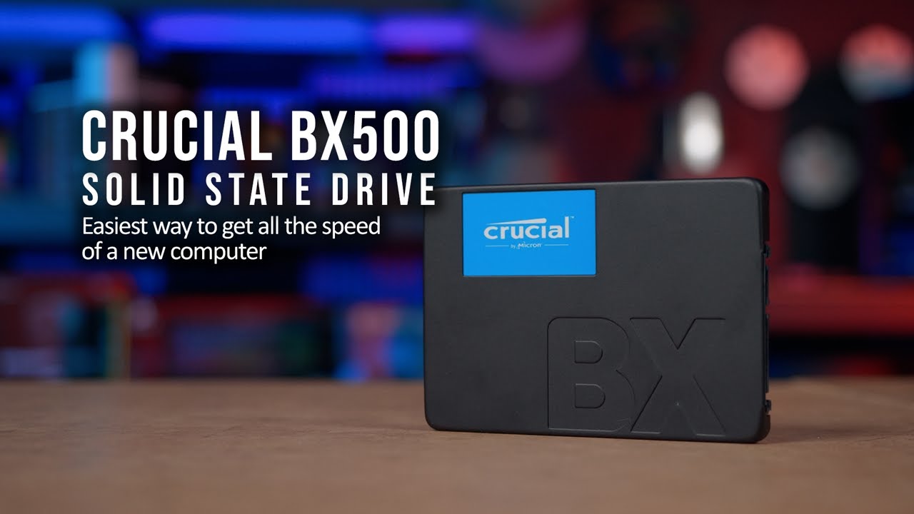 Crucial BX500 Solid State Drive - Easiest way to get all the speed of a new  computer