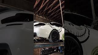 Had to get the Quad Tips Installed IMMEDIATELY 😭 #cars #carmods #quads #exhaust #bmw