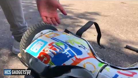 How to ride the Racer Hoverkart GoKart attachment for Hoverboard Swegways | HCS Gadgets