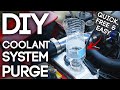 How To Purge Air Out of a Cooling System! [FREE and DIY Method]