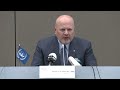 LIVE: International Criminal Court prosecutor Karim Khan holds a briefing