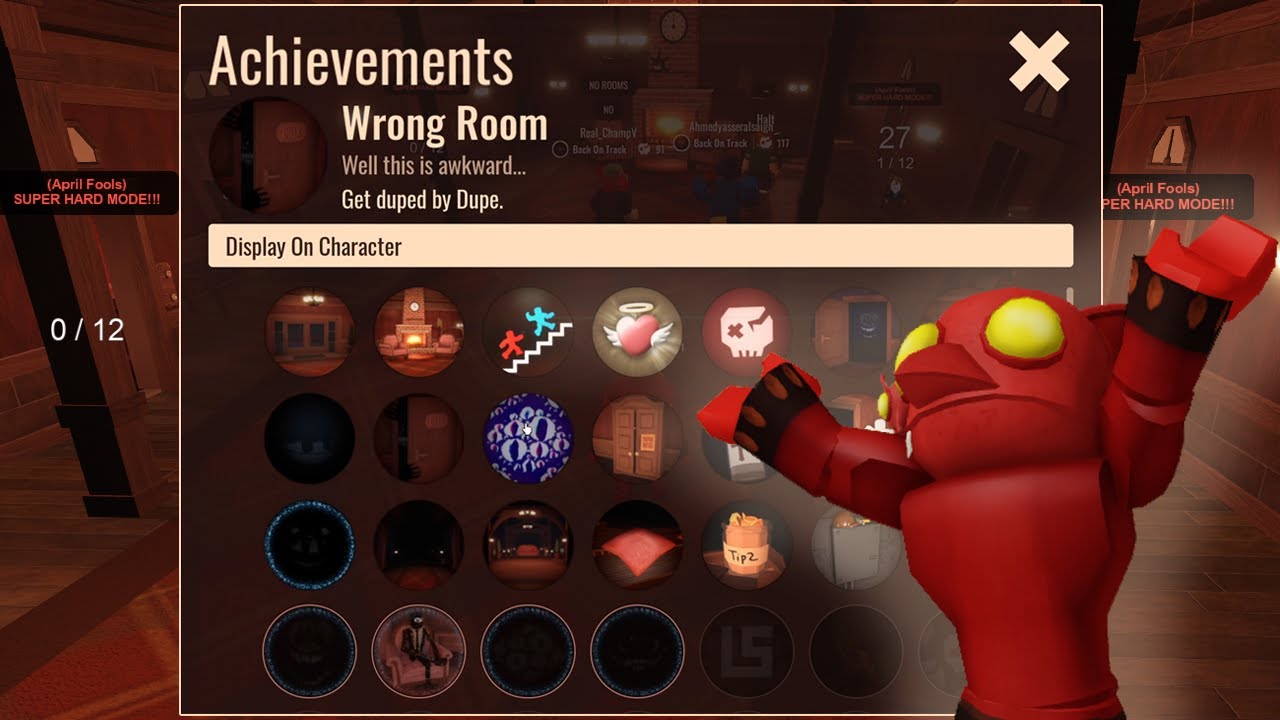 DOORS How many achievements can I get in one run Full Gameplay YouTube