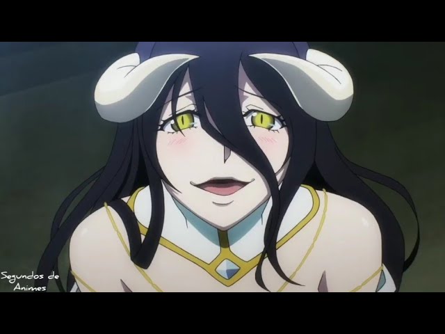 Albedo Overlord 4 Dublado - Albedo quer sentar no colo de Ainz 