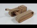 Membuat Miniatur Tank Dari Kardus Kerajinan Dari Kardus 