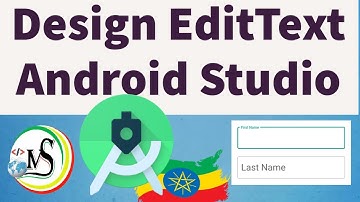 How to Design Edit text android Studio Ethio Amharic Tutorial 2020