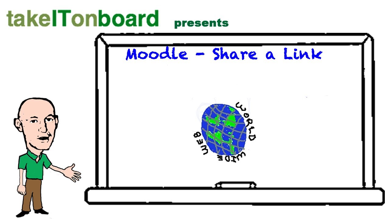 Moodle Share a Link - YouTube