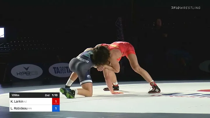 126 Lbs Final - Kyler Larkin, Arizona Vs Landon Ro...