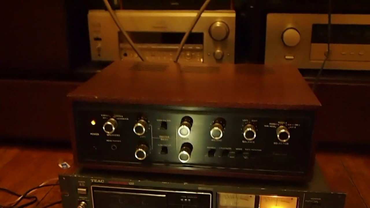 SANSUI プリメインアンプ AU-555 - YouTube
