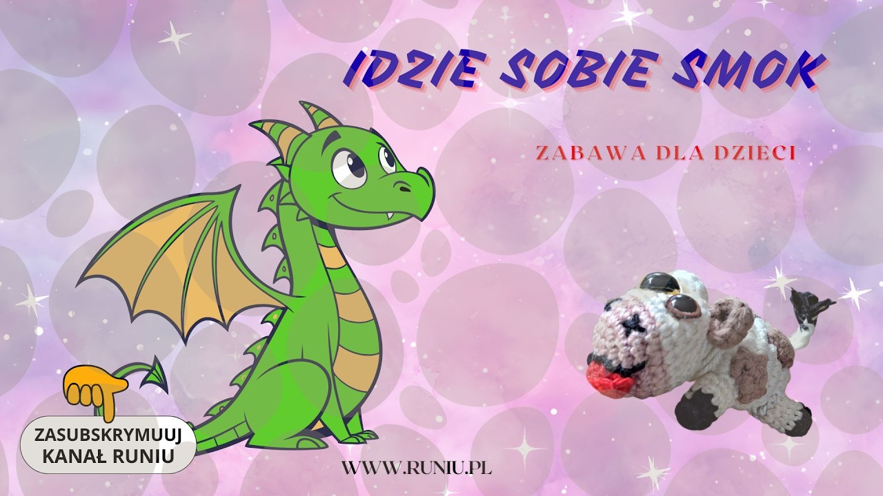 🦖IDZIE SOBIE SMOK🦖 zabawa muzyczna dla dzieci, integracja grupy🦖