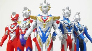 寄星デスタクル ウルトラ 3枚セット d2 Ultraman Z DX Z Holder Review - YouTube