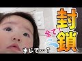 【赤ちゃん安全対策】コンセントキャップで全て閉鎖！　[Baby safety measures] All closed with outlet cap.