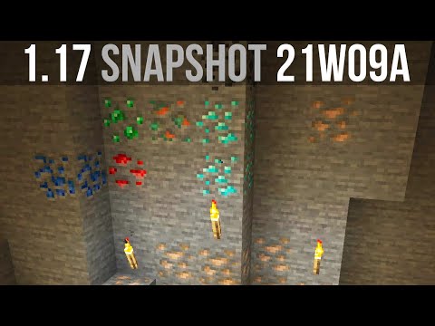 Minecraft 1.17 No Snapshot 21w09a This Week!