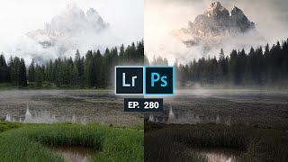 GOLDEN HOUR Landscape editing with Adobe Lightroom & Photoshop | QE #280