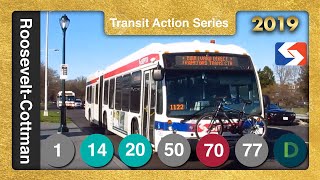 Northeast Philadelphia, PA: Roosevelt and Cottman - SEPTA TrAcSe 2019