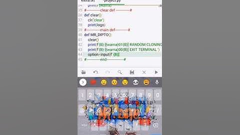 Simple Random Cloning Script Make | Part 1 #termux #script #termuxtool #termuxtutorial #mr_dipto