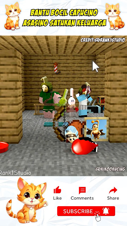 Bantu Bocil Capucino Asassino Satukan Keluarganya kembali!! 😱‼️#shorts #minecraft #game