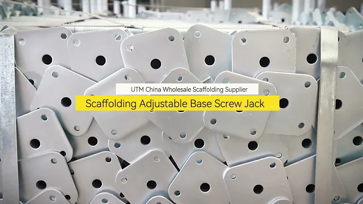Wholesale custom Scaffolding Adjustable Jack Base Screw Jack