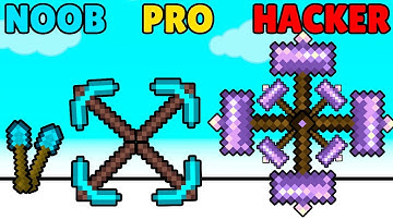 NOOB vs PRO vs HACKER in Merge Miners