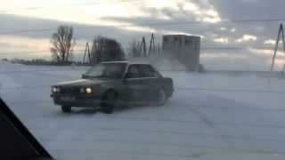 E30 Snow fun