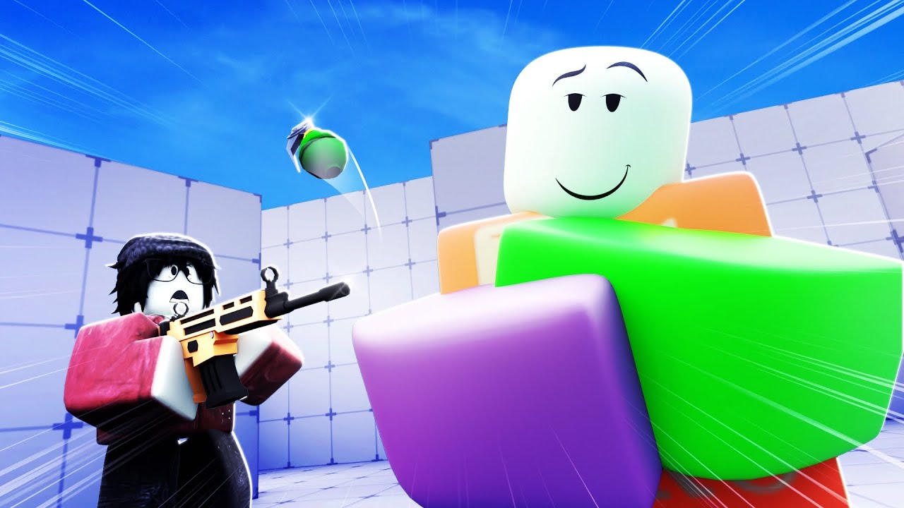 #1 MOBILE Against The BEST DEFAULT LOADOUT Player in Rivals..
