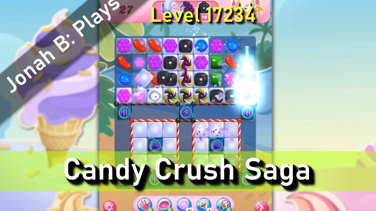 Candy Crush Saga Level 17234 - YouTube