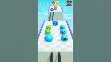 BALL RUN 2048 🎱✨- All Levels Gameplay Walkthrough Android, iOS v.6 - #Shorts