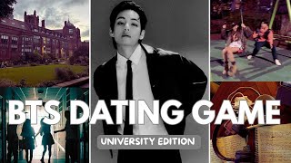 BTS DATING GAME | UNIVERSITY EDITION | Kpop Dating Game