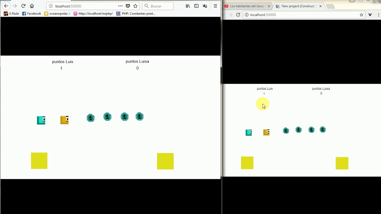 construct 2 y 3 multiplayer facil parte 3 - YouTube