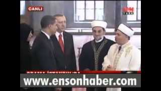 Recep Tayyip Erdoğan ve Barack Obama Sultan Ahmet Camii'sine Çorap İle Girdiklerinin Görüntüleri Resimi