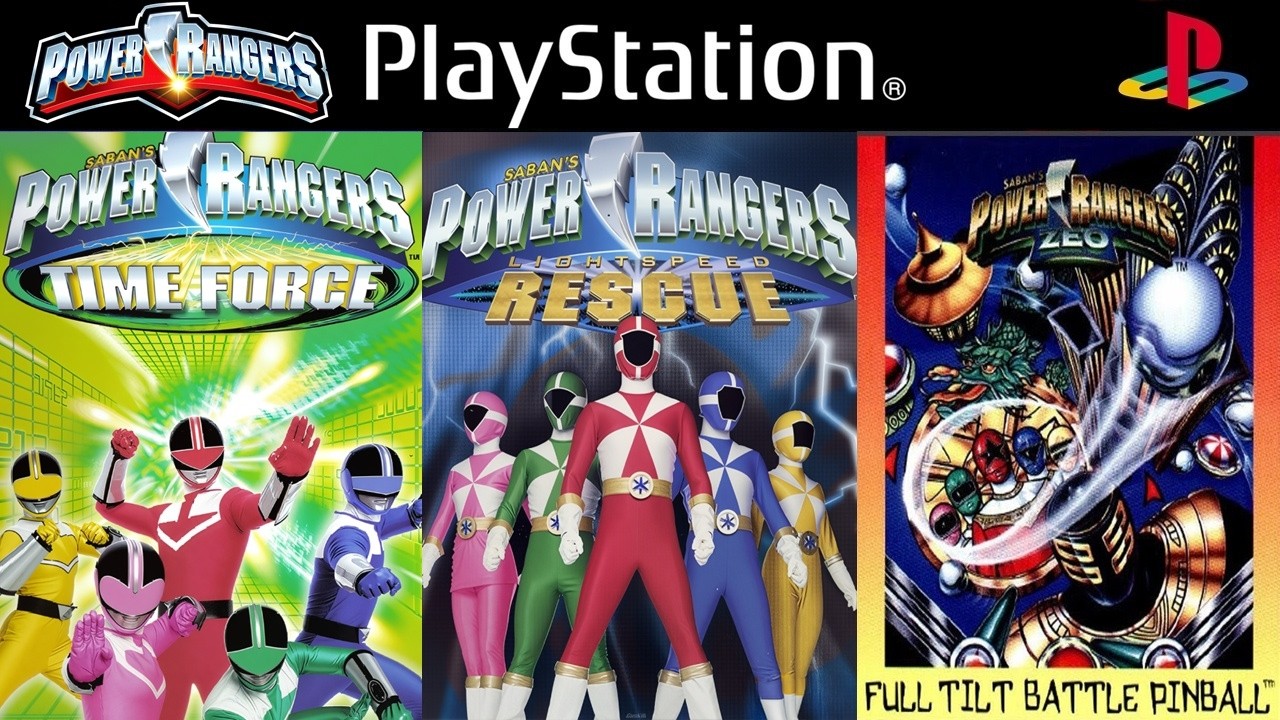 All Power Rangers Games on PS1 - YouTube