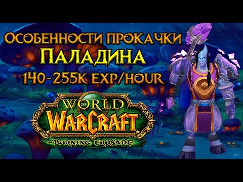 Паладин. Особенности прокачки World of Warcraft: Burning Crusade Classic