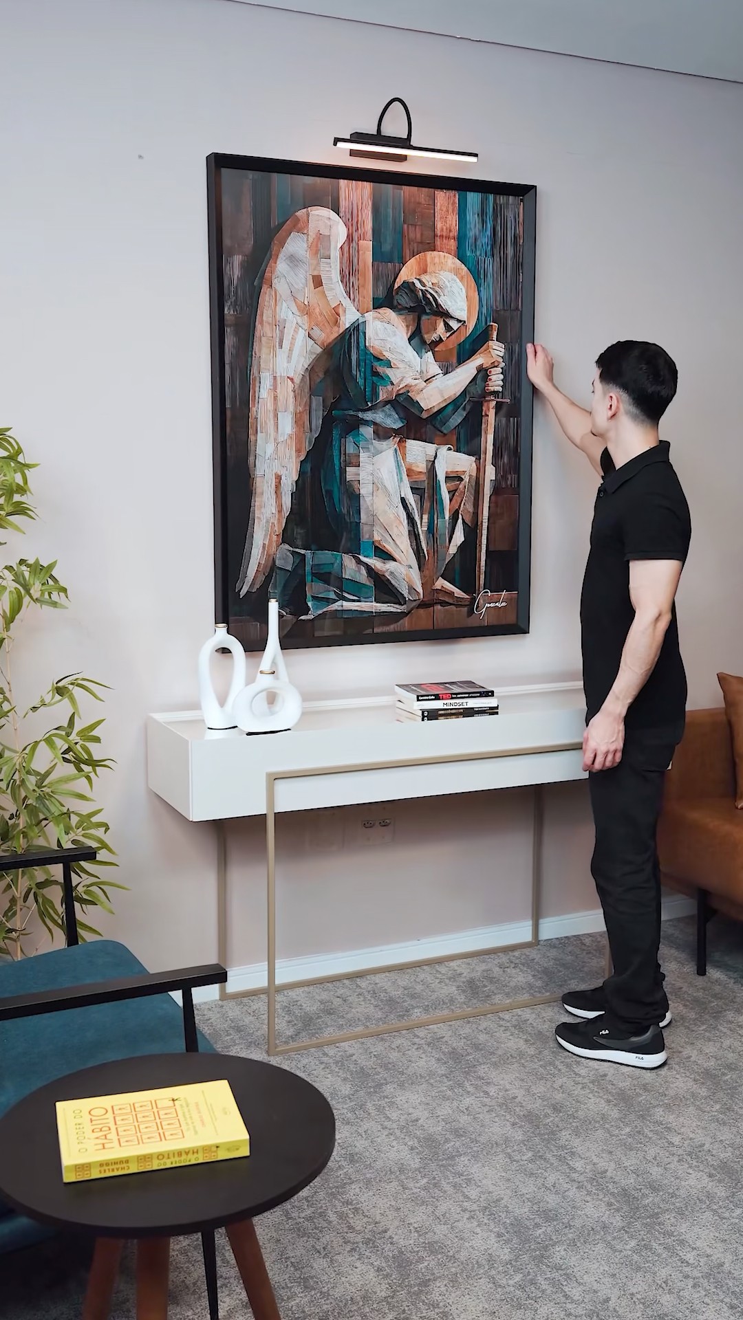Depoimento de Quadros Decorativos em vídeo