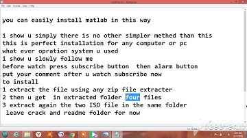 how to install matlab and activte 100% working part 1