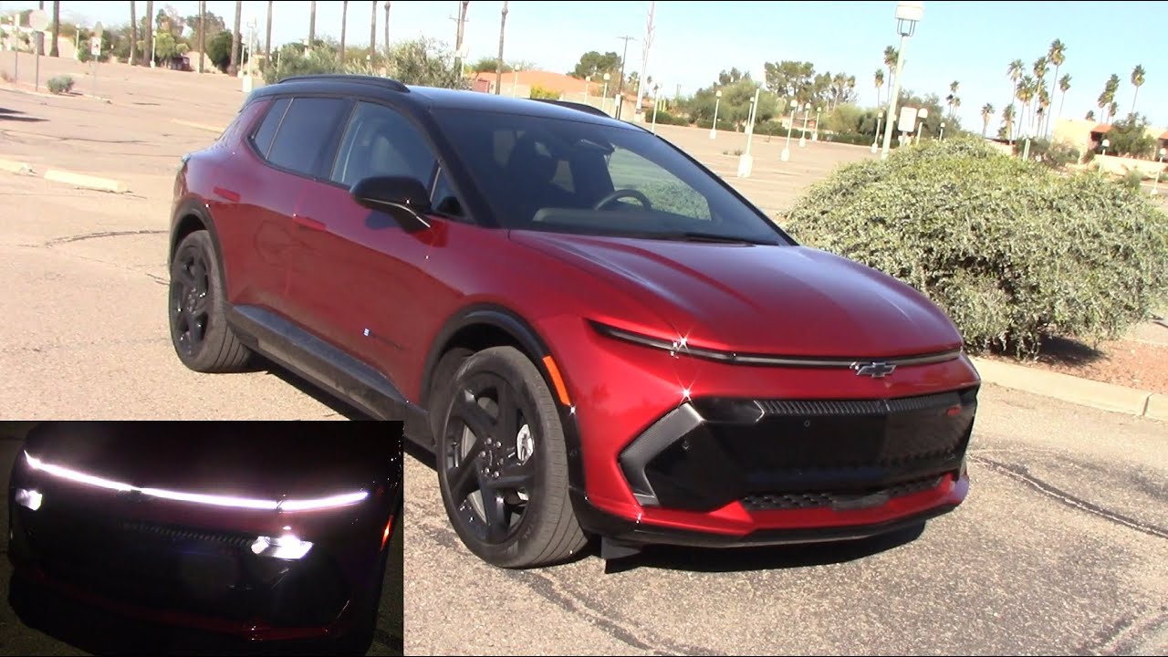 2026 Chevy Equinox EV Headlight Test and Night Drive