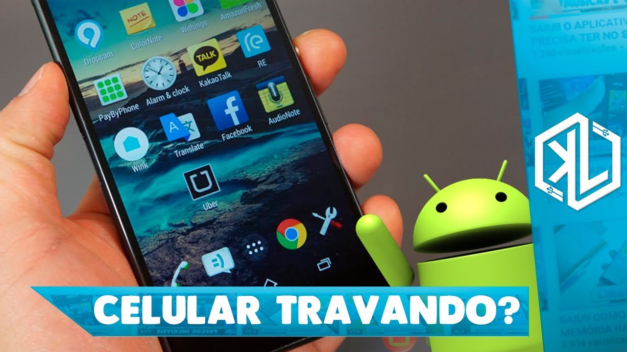 DESCOBRI!! COMO FAZER QUALQUER CELULAR PARAR DE TRAVAR? aprenda a ...