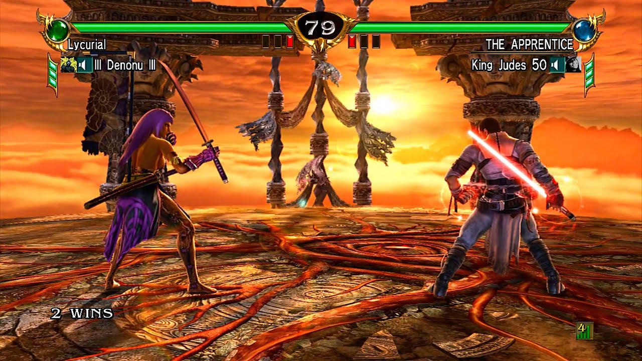 Soul Caliber IV - Multiplayer Match 22 Xbox 360 1080p - (Denonu Plays) | Denonu Does Gaming