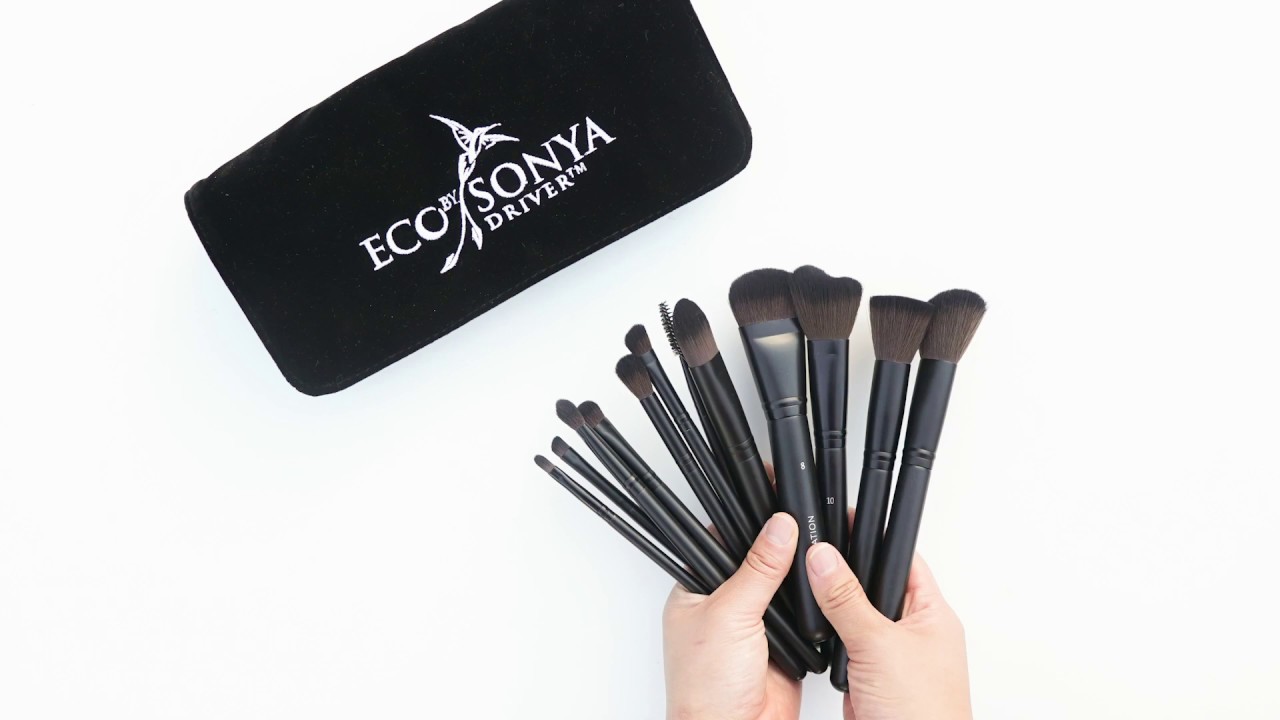 ECO BY SONYA | OUR NEW LUXURIOUS VEGAN BRUSH SET