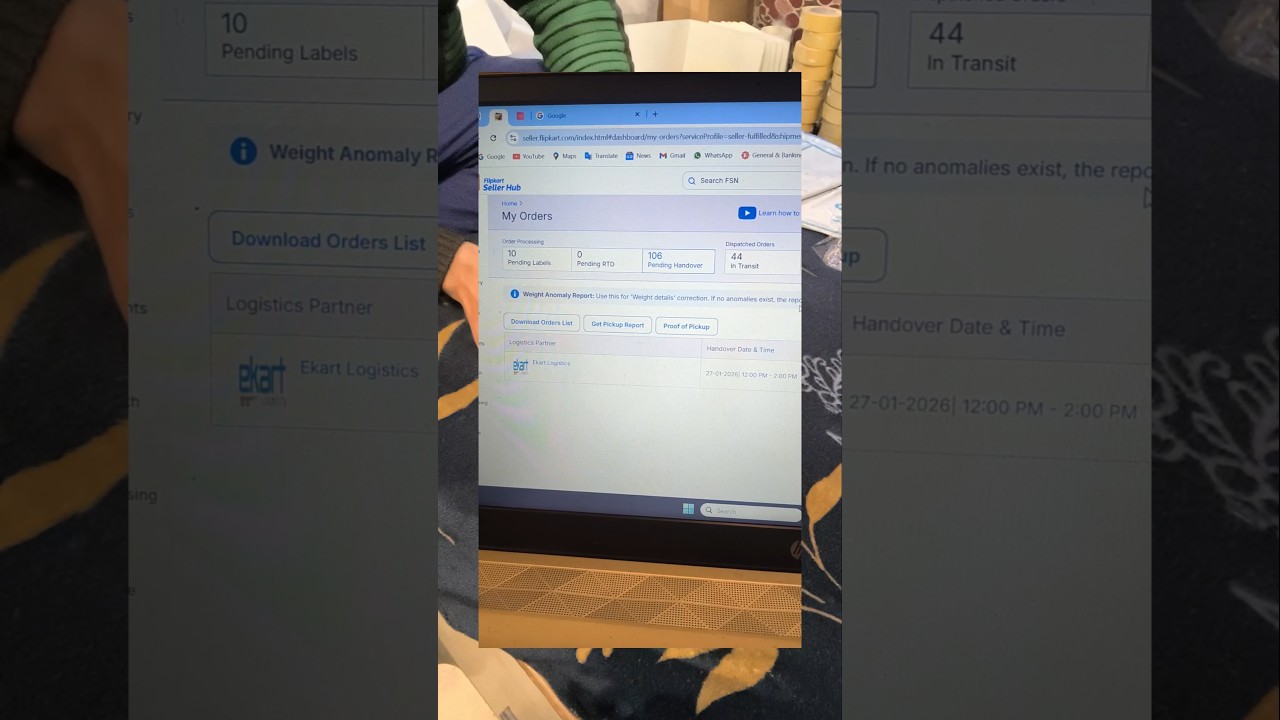 Day 76 E-Commerce Journey | 125 Orders Pickup 🔥 | Bulk Orders | Returns + Claim | Meesho & Flipkart