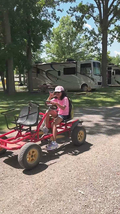 Super Serrah at Jellystone Campground #familyfun #racer #jellystone