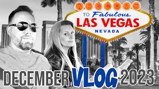 When VEGAS calls, we always answer...  Vegas VLOG December 2023 - Paris and Fontainebleau and more!