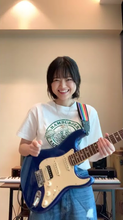 Dynamite - BTS【 Yumiki Erino #Guitarcover】 #Dynamite #Shorts