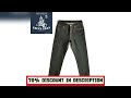 A must-have product #SauceZhan 315XX Taper  fit Selvedge denim Jeans for men  Denim Jeans Unwashed