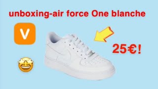 VOVA - UNBOXING AIR FORCE ONE BLANCHE 