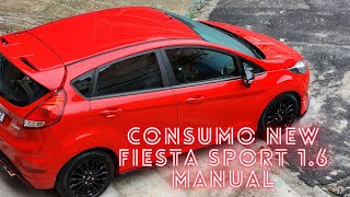 CONSUMO NEW FIESTA SPORT 1.6 MANUAL 2015 | Surpreendente!