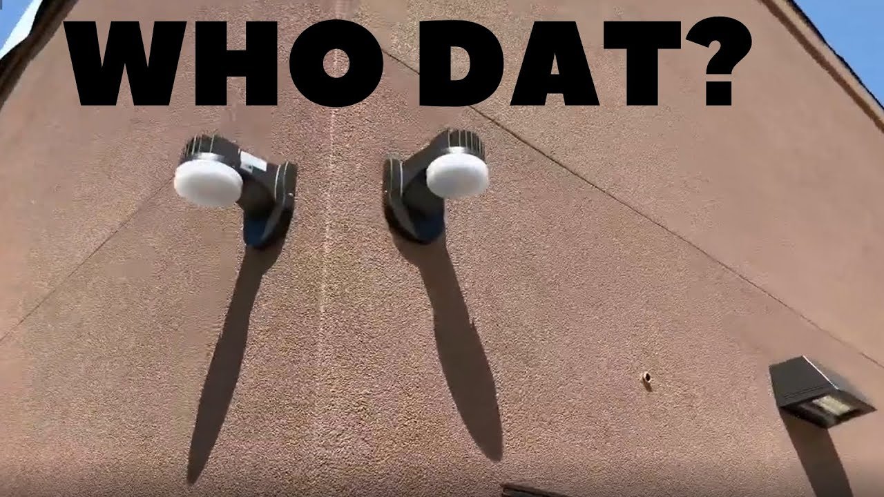 Today As An Electrician New Jobsite New Outside Lights Lol