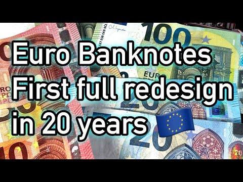 Wideo: Na banknotach euro są przedstawione?