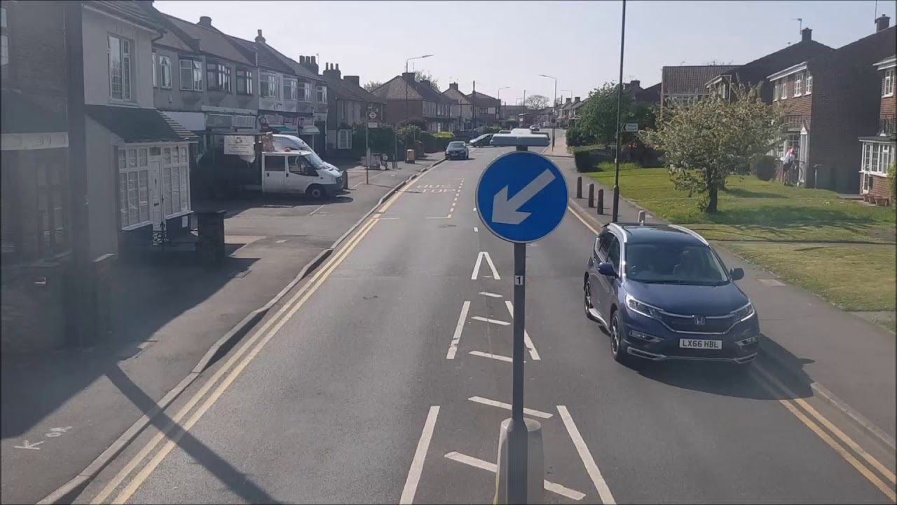 [Full Route Visual] Route 492: Bluewater - Sidcup Station