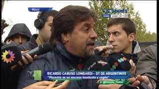 Caruso Lombardi: "Placente es un terrible cagón"