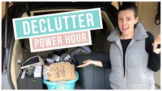 POWER HOUR DECLUTTER WITH ME